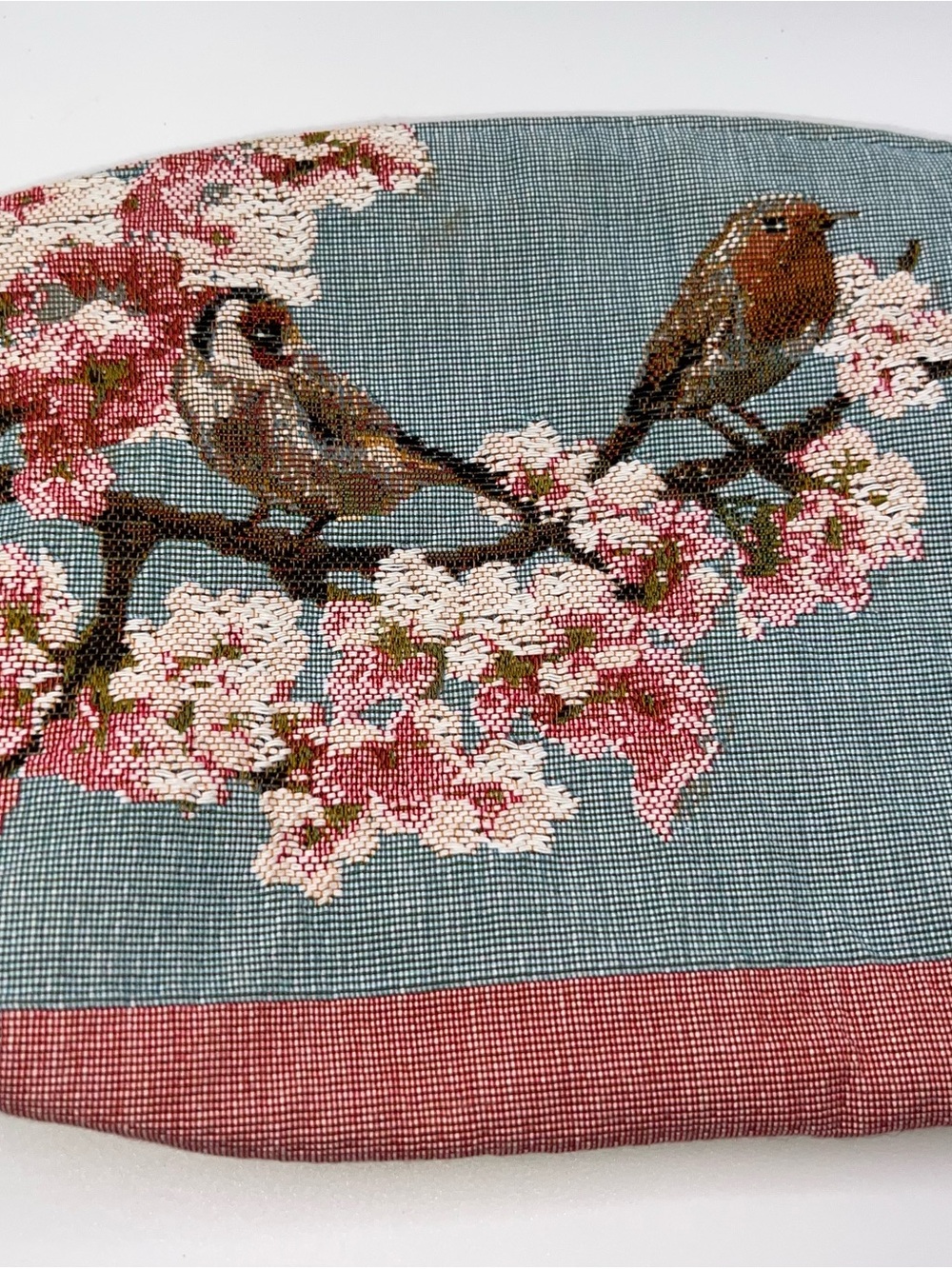 Blue & Pink Bird Print Pet Bird Accessory